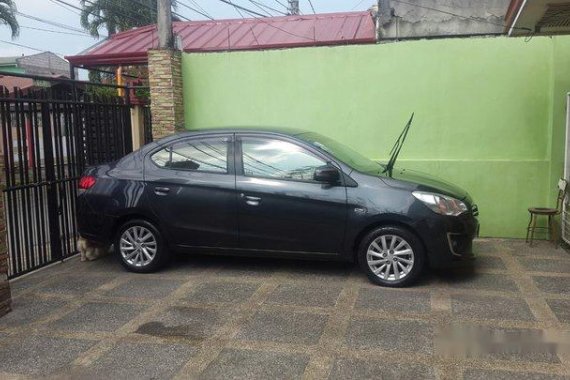 Sell Black 2015 Mitsubishi Mirage G4 at 45000 km