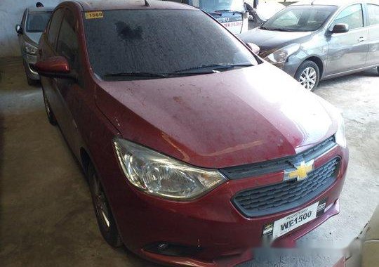 Red Chevrolet Sail 2018 Automatic for sale 
