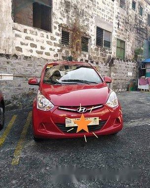 Red Hyundai Eon 2017 at 16000 km for sale