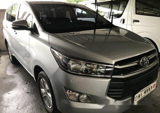 Silver Toyota Innova 2016 Manual Diesel for sale