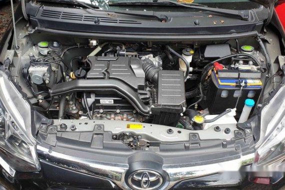 Black Toyota Wigo 2018 Automatic Gasoline for sale