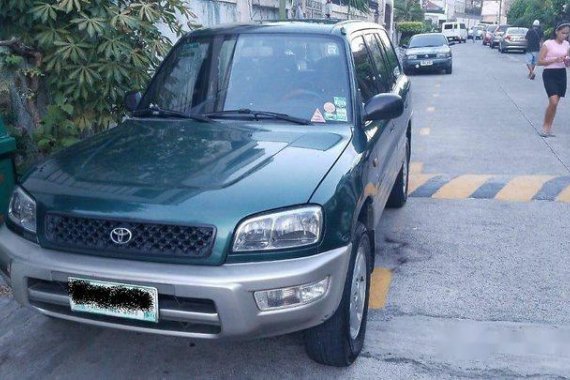 Green Toyota Rav4 1998 Automatic Gasoline for sale