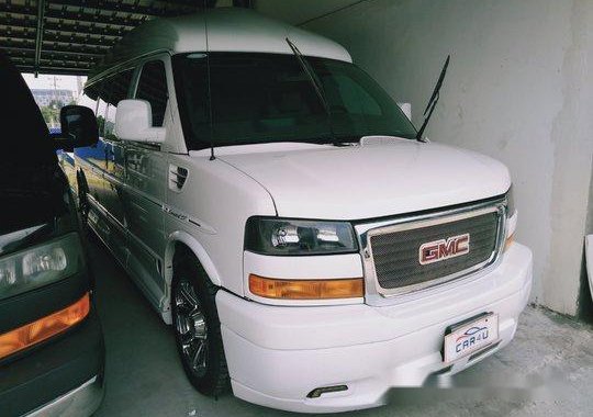 White Gmc Savana 2014 for sale in Quezon City 