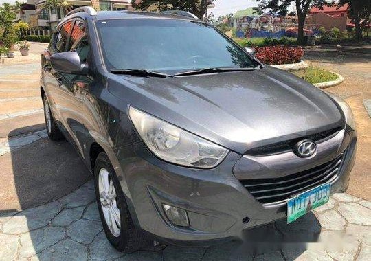Grey Hyundai Tucson 2010 Automatic Diesel for sale 