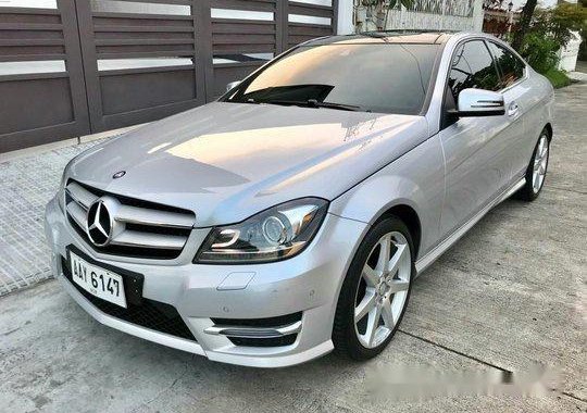 Silver Mercedes-Benz C-Class 2014 for sale in Parañaque 