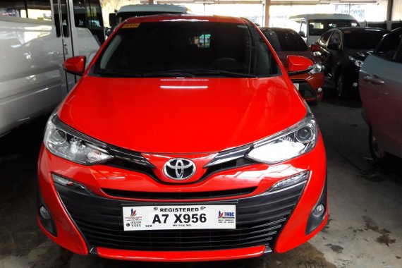 2018 Toyota Vios G 1.5 dual vvt-i manual gasoline for sale in Makati