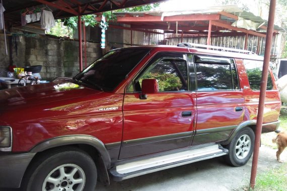 Red 1998 Isuzu Hi-lander Crosswind for sale in Quezon City 