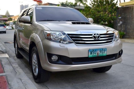 2013 Toyota Fortuner for sale in Quezon City