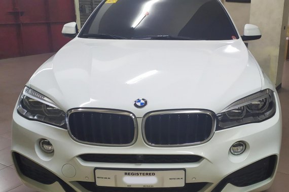 2018 BMW X6 3.0D Alphine White for sale in Quezon City