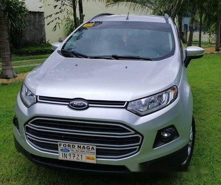 Silver Ford Ecosport 2017 at 9000 km for sale 