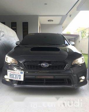 Grey Subaru Wrx 2018 Automatic Gasoline for sale 
