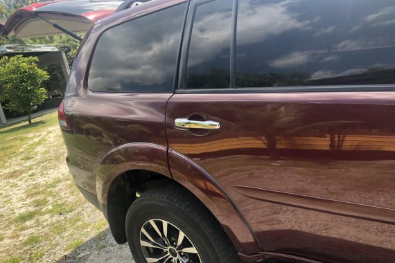 Selling Red Mitsubishi Montero Sports 2014 Automatic in San Fernando