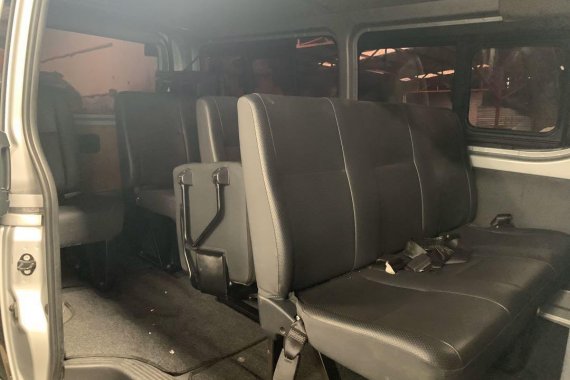 Silver Toyota Hiace 2018 for sale in Quezon City