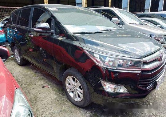 Black Toyota Innova 2017 at 20000 km for sale