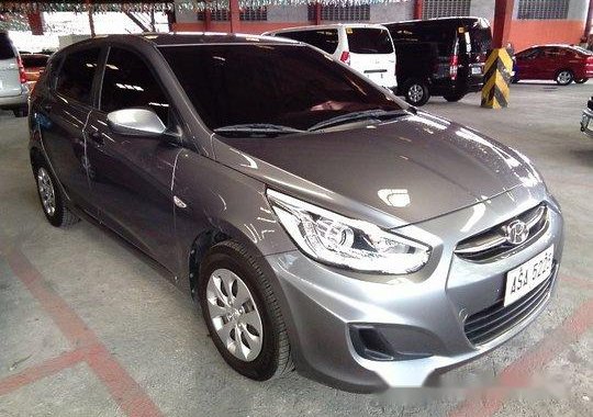 Grey Hyundai Accent 2015 Hatchback Automatic Diesel for sale 