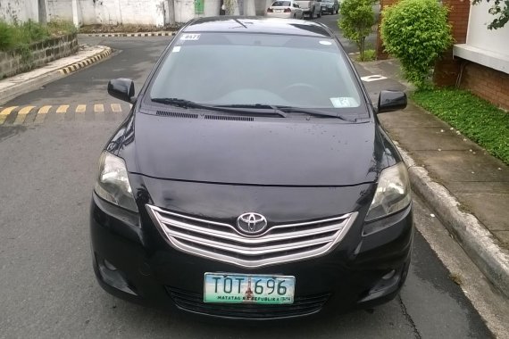 Black 2012 Toyota Vios 1.3E for sale in Paranaque