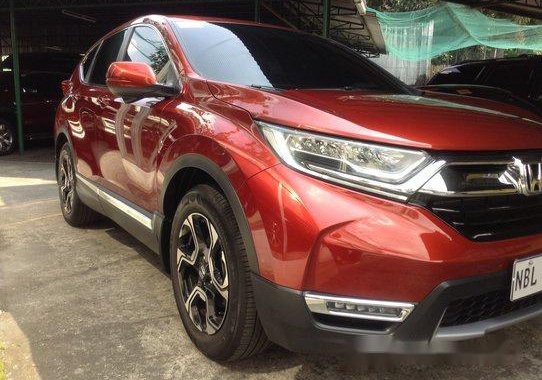 Selling Red Honda Cr-V 2018 Automatic Diesel at 12200 in Manila