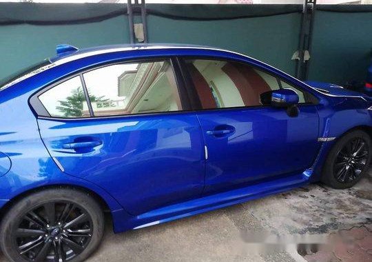 Blue Subaru Wrx 2015 Automatic Gasoline for sale 