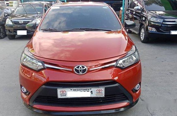 Sell Red 2016 Toyota Vios at Manual Gasoline at 18000km in Manila