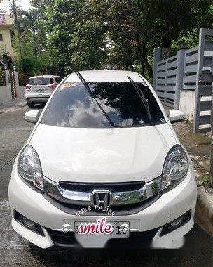 Selling White Honda Mobilio 2016 at 47000 km 