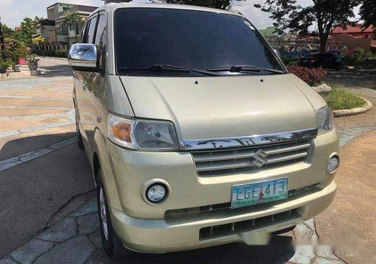 Beige Suzuki Apv 2010 Automatic Gasoline for sale0