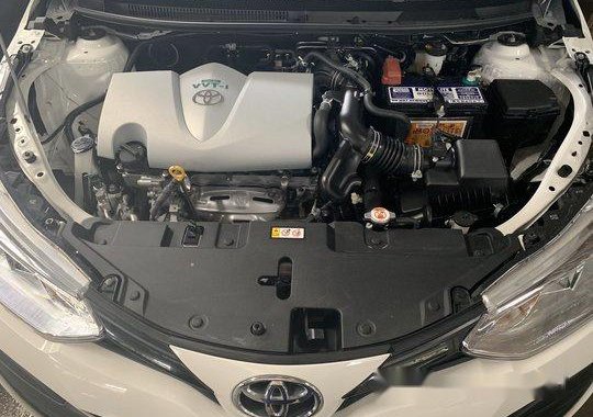 White Toyota Vios 2019 Automatic Gasoline for sale 