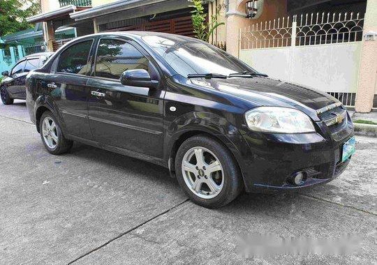 Selling Black Chevrolet Aveo 2012 Automatic Gasoline 