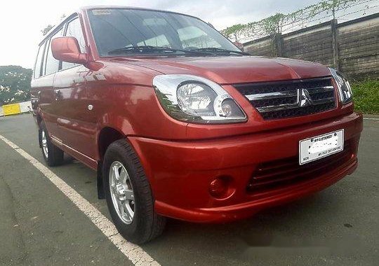 Red Mitsubishi Adventure 2015 at 23000 km for sale 