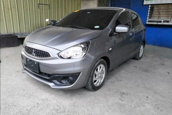 2nd Hand 2017 Mitsubishi Mirage Hatchback for sale in Quezon City 