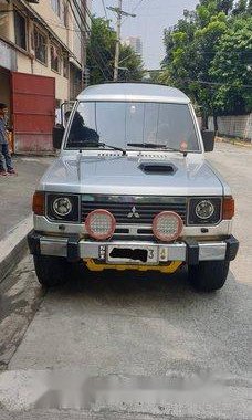 Silver Mitsubishi Pajero 1989 for sale in Manila 