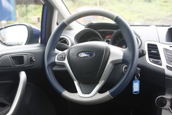 Blue 2012 Ford Fiesta at 30000 km for sale 