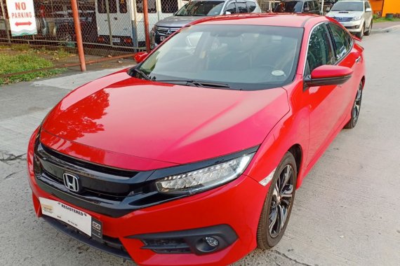 Red 2018 Honda Civic at 11000 km for sale 