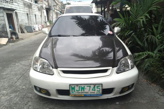 White 1999 Honda Civic at 135000 km for sale 