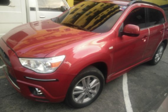 Red Mitsubishi Asx 2012 at 51000 km for sale 