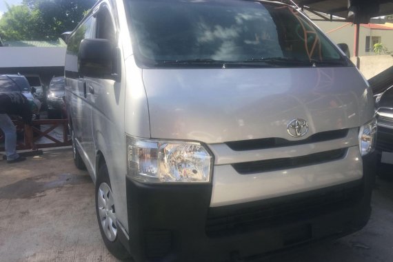 Silver Toyota Hiace 2018 for sale in Quezon City 