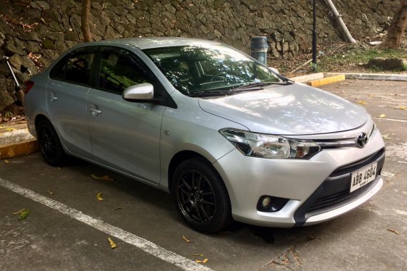 Silver Toyota Vios J 2014 for sale in Manila 