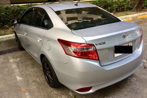 Silver Toyota Vios J 2014 for sale in Manila 