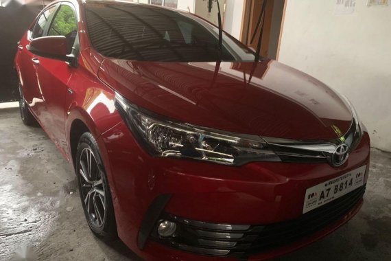 Sell Red 2018 Toyota Corolla Altis in Quezon City 