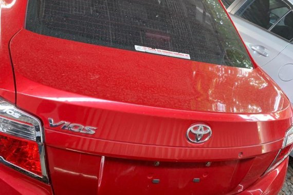 Red Toyota Vios 2018 for sale in Quezon City