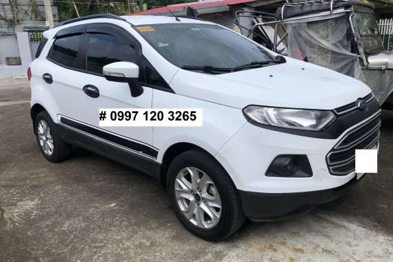 Automatic 2017 Ford Ecosport Trend White