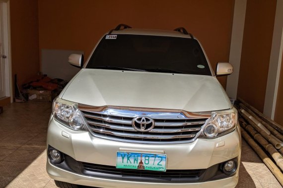 Used Toyota Fortuner 2012 for sale in Cebu City