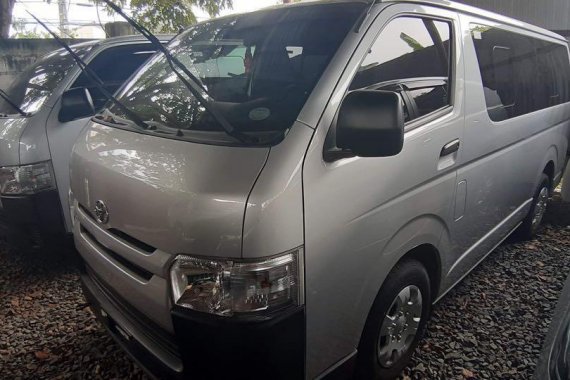Silver Toyota Hiace 2018 for sale in Quezon City