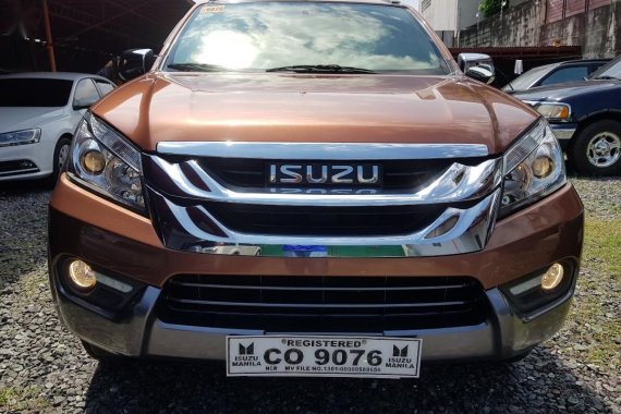 2016 Isuzu Mu-X for sale in Quezon City