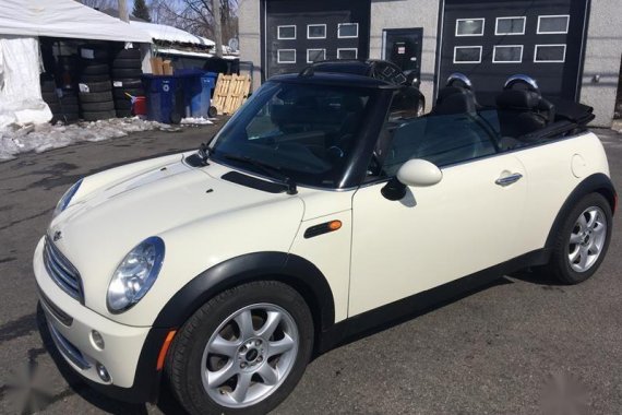 White Mini Convertible 2008 Convertible automatic for sale in Quezon City