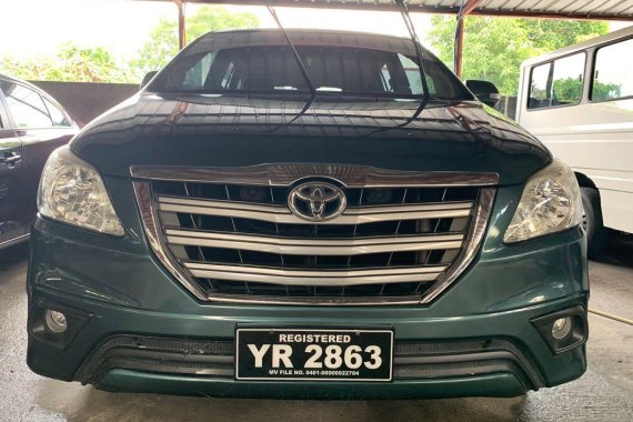 Sell Green 2015 Toyota Innova in Quezon City 