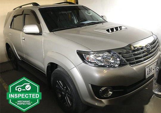 Selling Beige Toyota Fortuner 2015 Automatic Diesel 