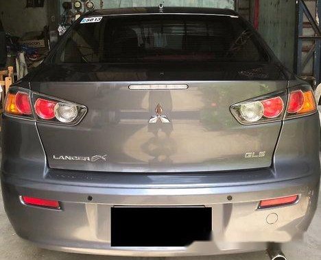 Grey Mitsubishi Lancer Ex 2010 Automatic Gasoline for sale 