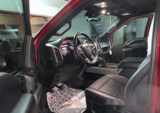 Selling Red Ford F-150 2018 Automatic Gasoline at 7000 km