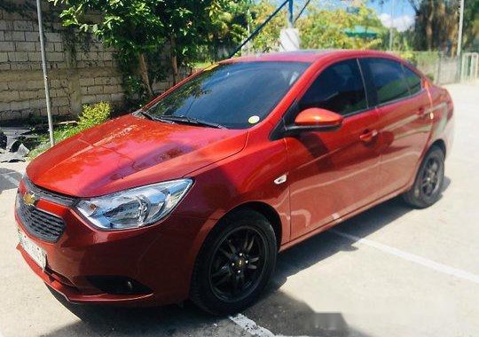 Selling Orange Chevrolet Sail 2017 at 15000 km 