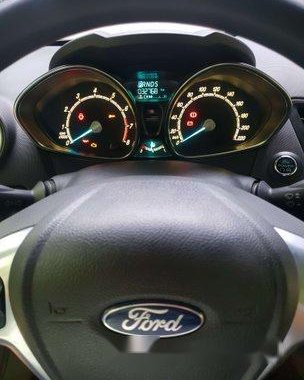 Blue Ford Fiesta 2017 at 30000 km for sale 